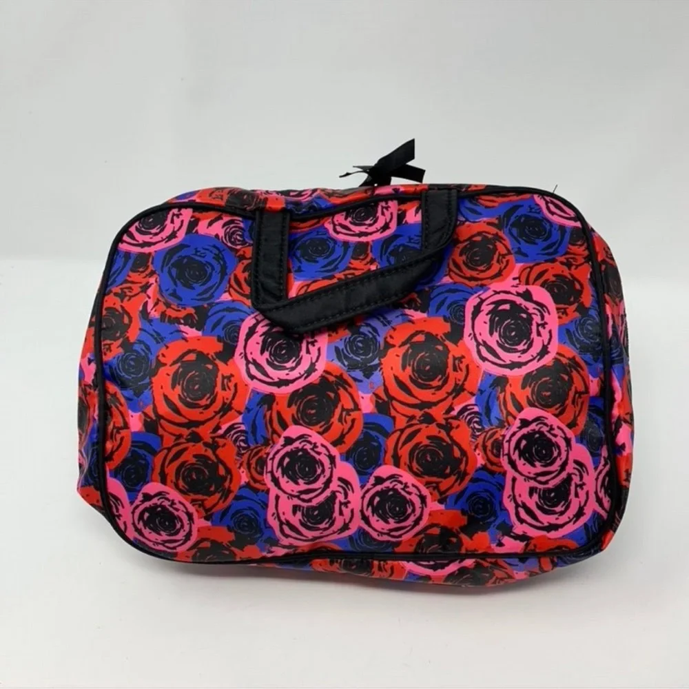 NINE TO NINE Floral Travel Organizer Makeup Bag‎